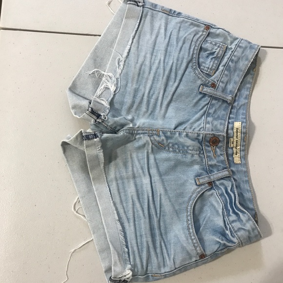 Forever 21 Jean Shorts sz 24 - Picture 4 of 9